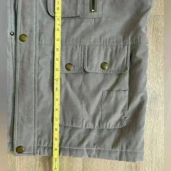 Vintage Mian AA Utility Vest Gilet Fishing Jacket Sleeveless Outdoor Quilted XXL - Picture 11 of 12